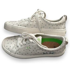 Cariuma Women's Marie Kondo OCA Low Top White Canvas Sneakers‎ Shoes Size 7.5